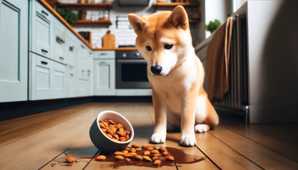 犬にアーモンドを食べさせてはいけない理由