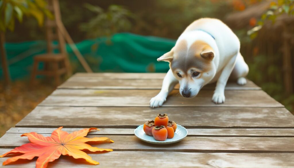 犬は柿を食べていい？特別な注意事項