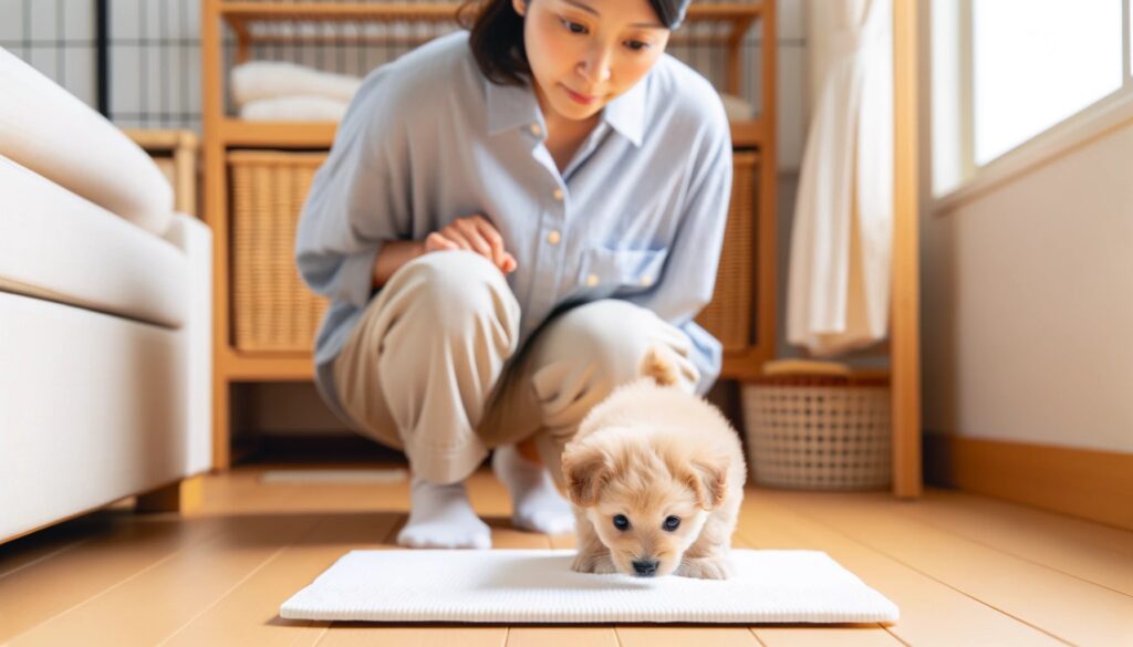 犬のトイレのしつけ：簡単な方法で始めよう