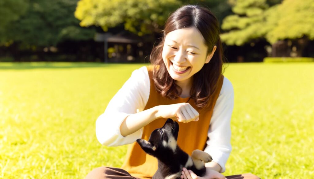 犬が甘噛みする人としない人：理由