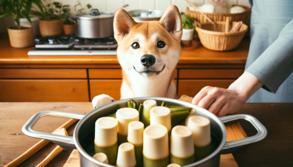 犬はタケノコを食べていい？適量と具体的な方法